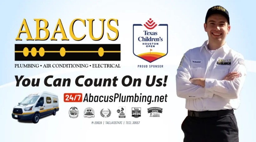 Abacus Plumbing, Air Conditioning & Electrical Invests in Houston Community Through Astros Golf Foundation at 2026 Texas Children’s Houston Open