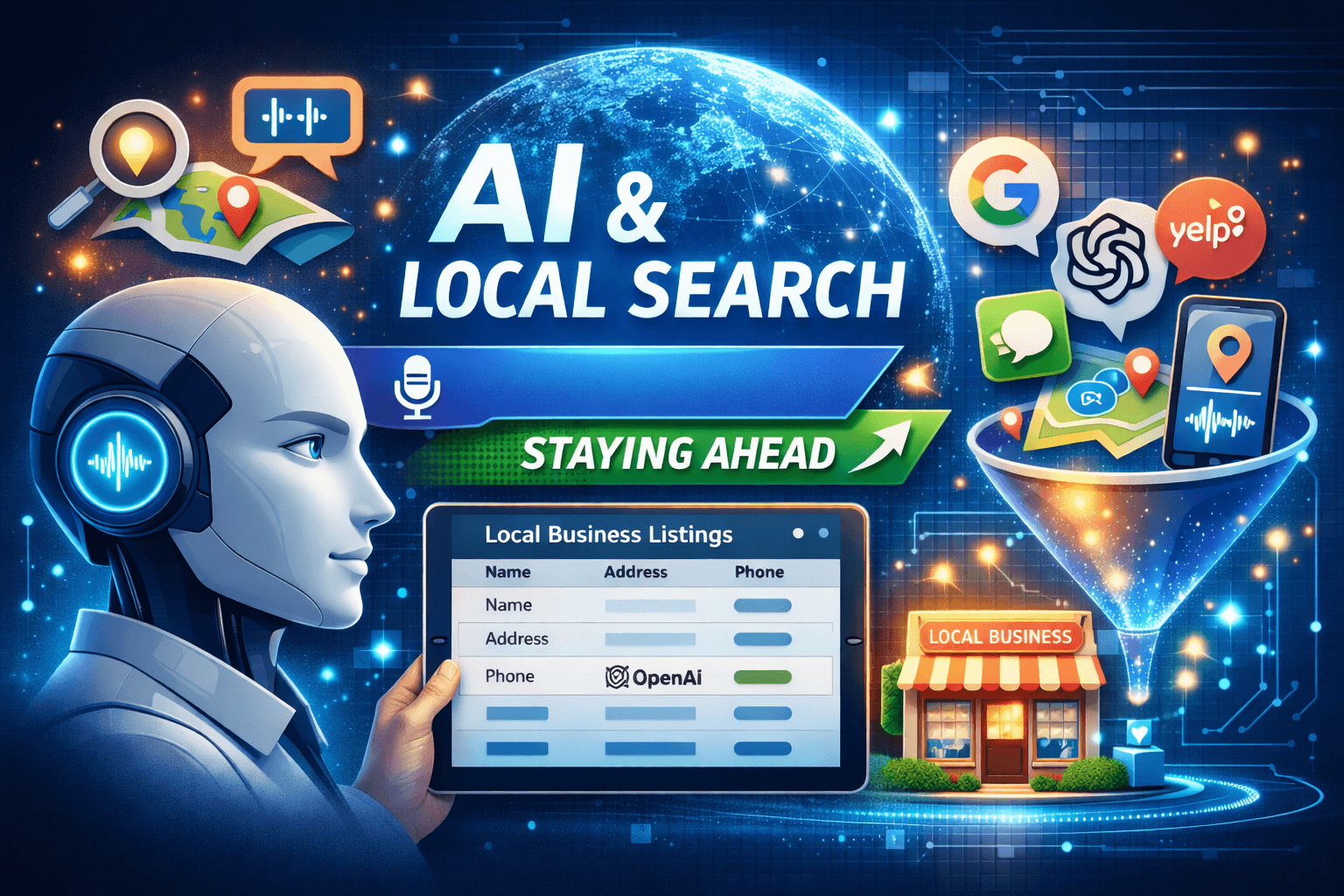 How AI Is Transforming Local Search and How Voice Search Local Is Staying Ahead