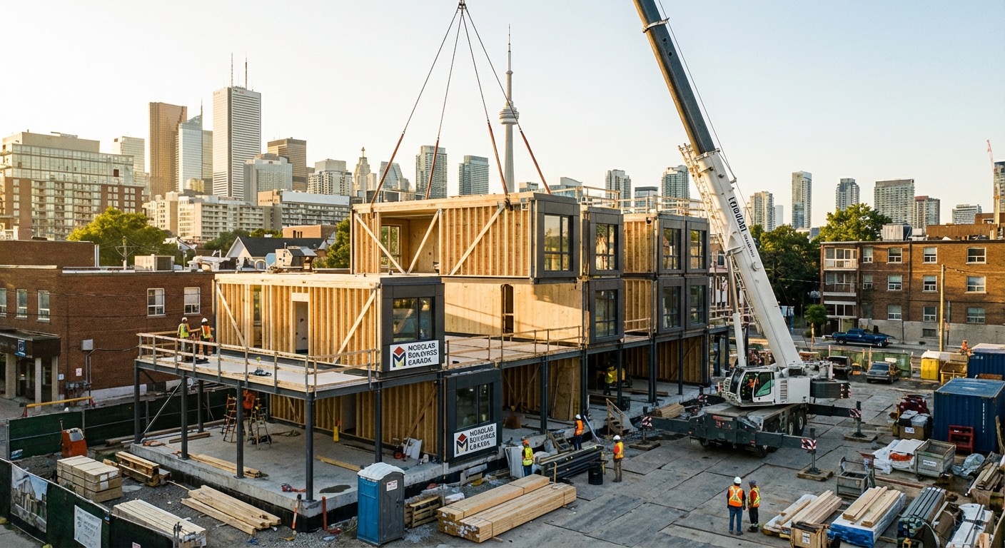 Canada's Housing Crisis Demands a Manufacturing Revolution: The Case for Modular and Prefabricated Construction 