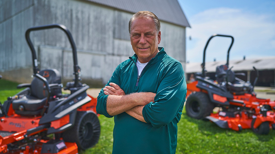 Tom Izzo Leads New Campaign For Bad Boy Mowers