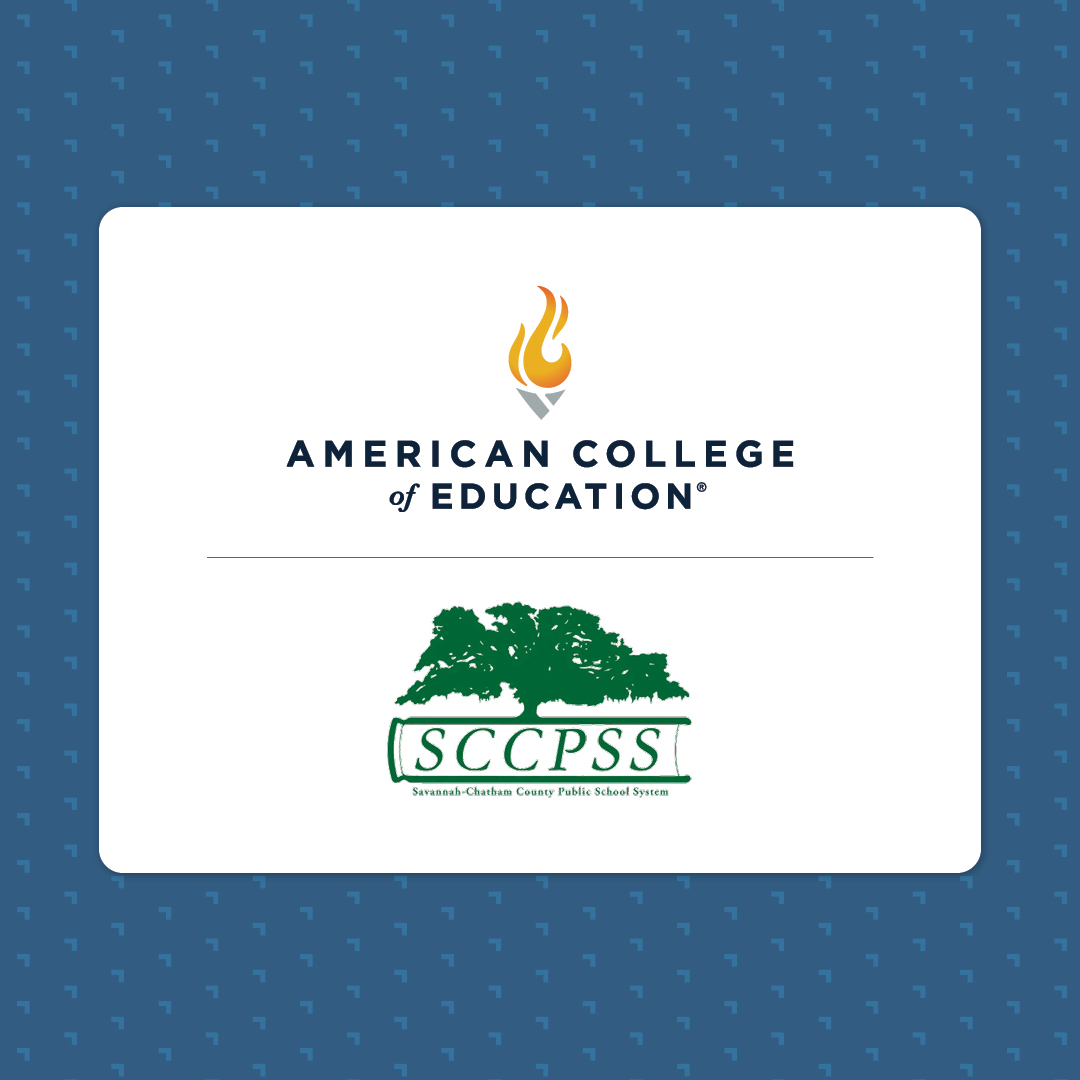 Savannah-Chatham, ERDI and American College of Education Present Educational Innovator Award and Full Tuition Scholarship