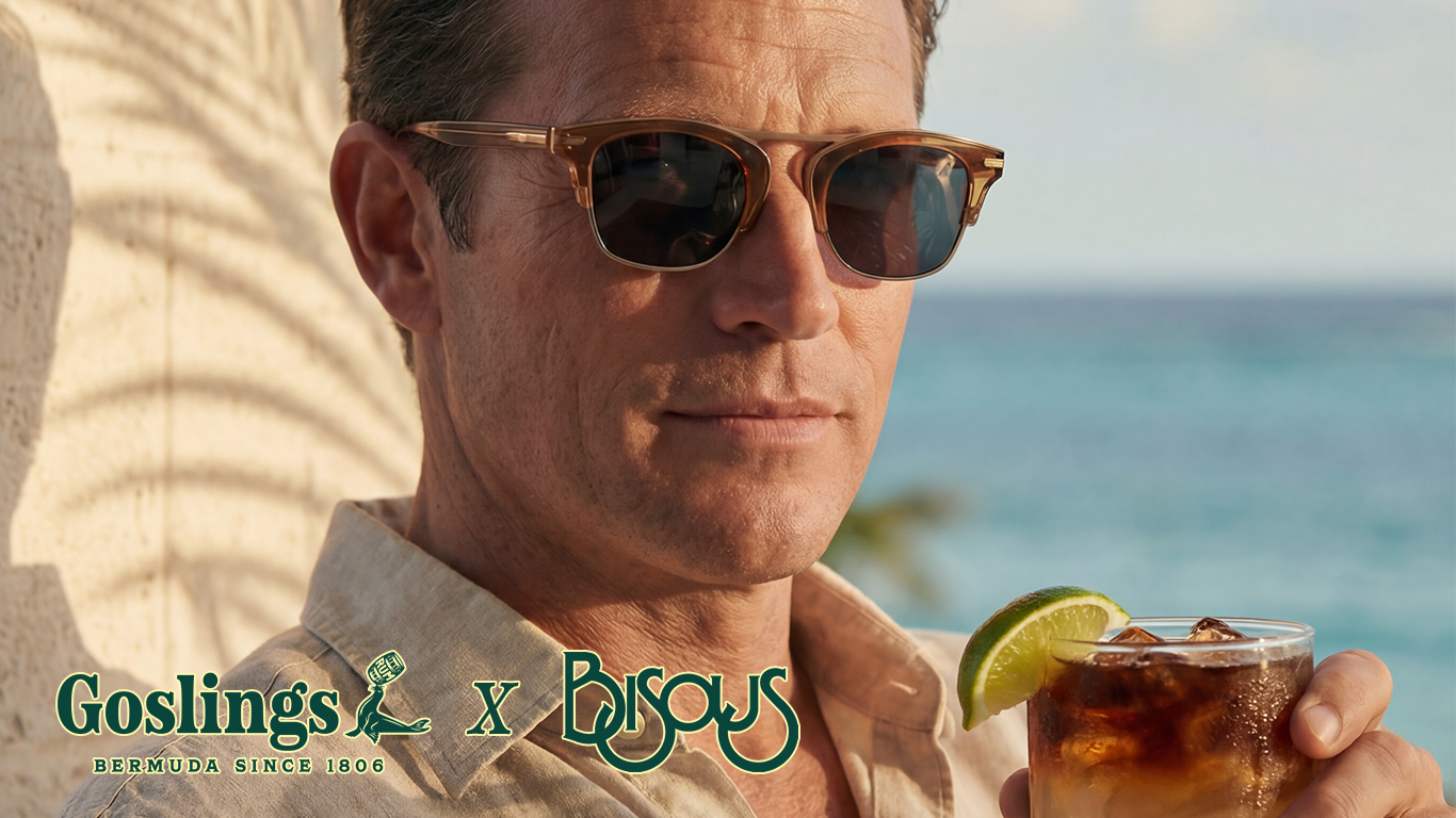 Bisous & Goslings Launch Limited-Edition Dark 'n Stormy(R) Rumrunners Sunglasses at Palm Beach International Boat Show