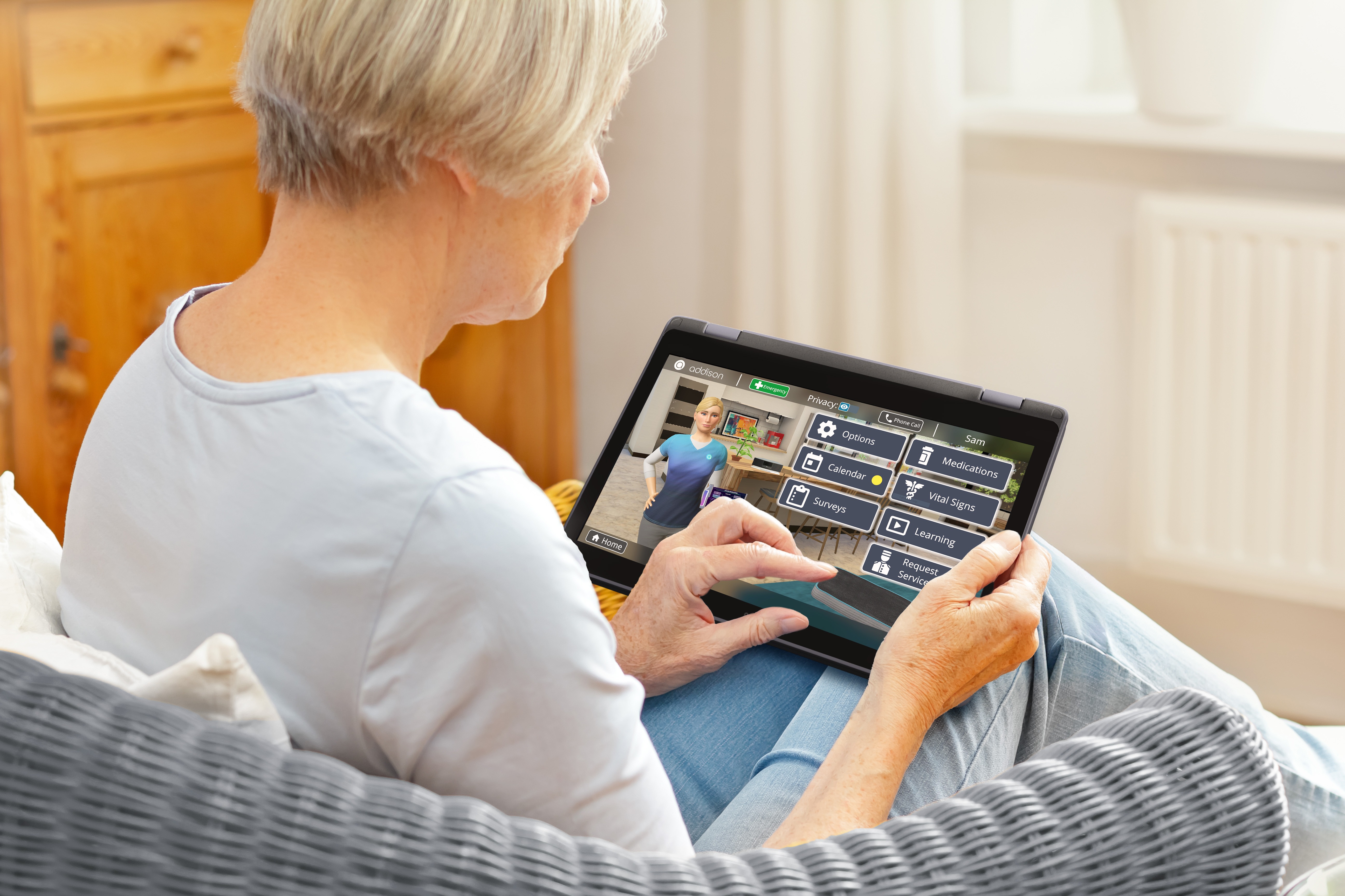 Electronic Caregiver and Always Best Care Introduce 