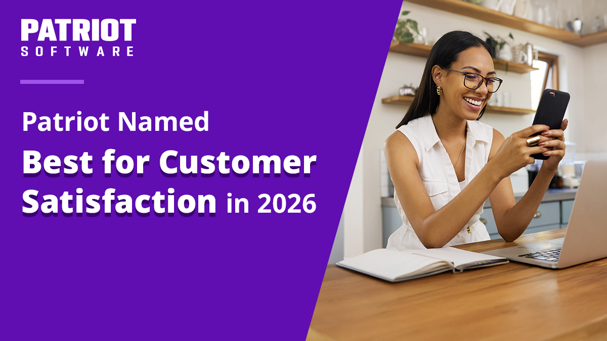 Patriot Software Redefines Payroll Experience, Named "Best for Customer Satisfaction" in 2026 