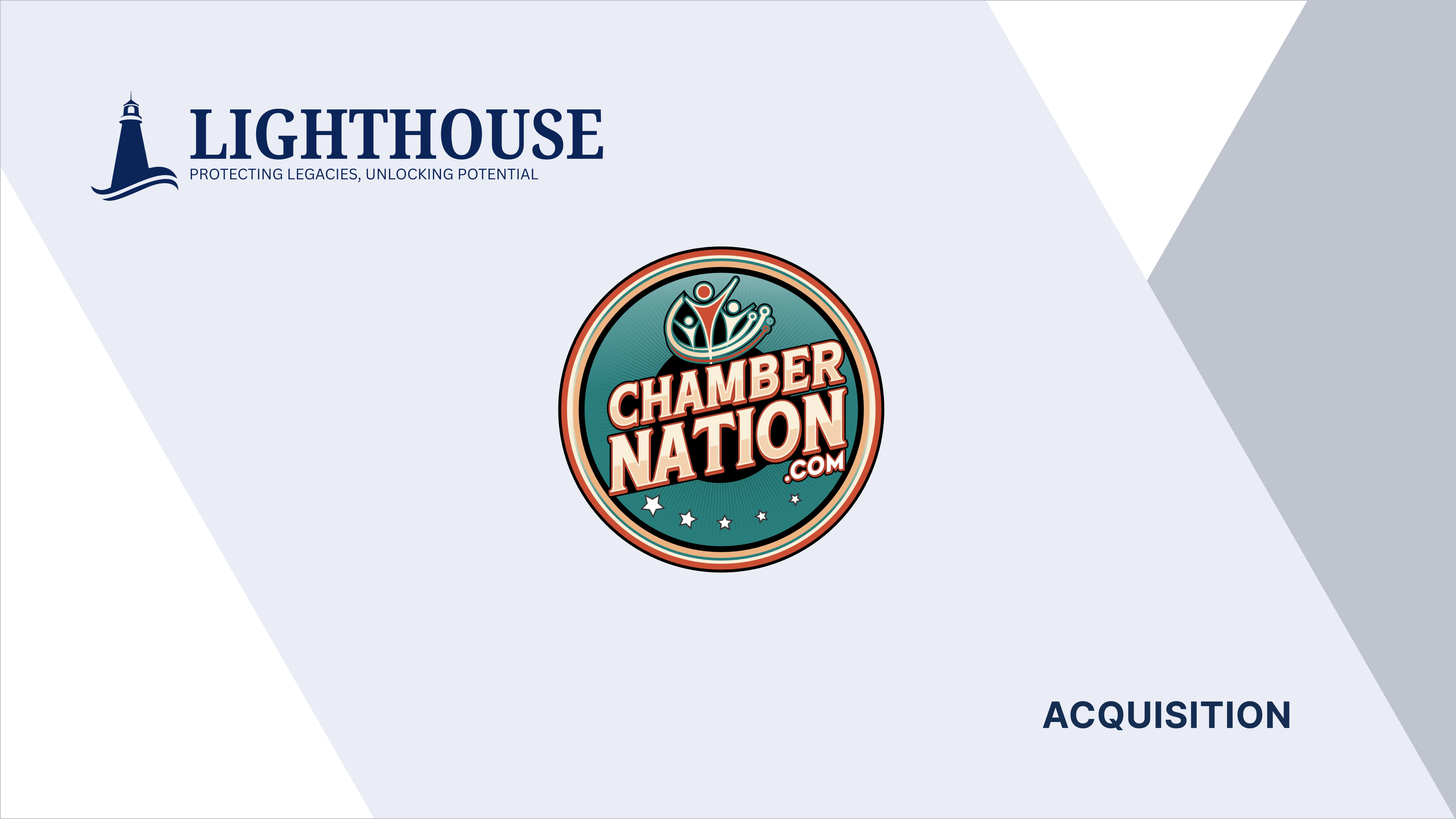 Valsoft's Lighthouse Software Group Expands its Chamber of Commerce Software Footprint with the Acquisition of Chamber Nation