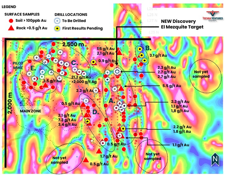 Tocvan Announces Addition of Second Drill Rig and Accelerates High-Priority Drill Targets at Flagship Gran Pilar Gold-Silver Project
