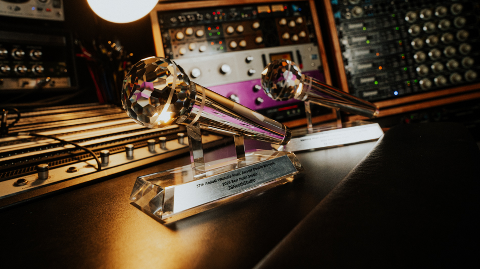 38 North Studio Wins Back-to-Back Wammie Awards for Best Music Studio (2024 & 2025)