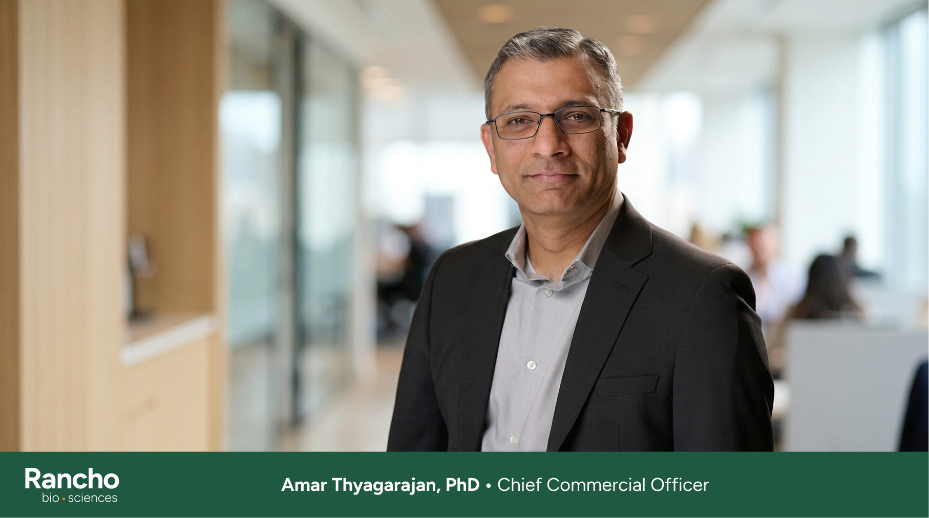 Rancho BioSciences ernennt Amar Thyagarajan offiziell zum Chief Commercial Officer