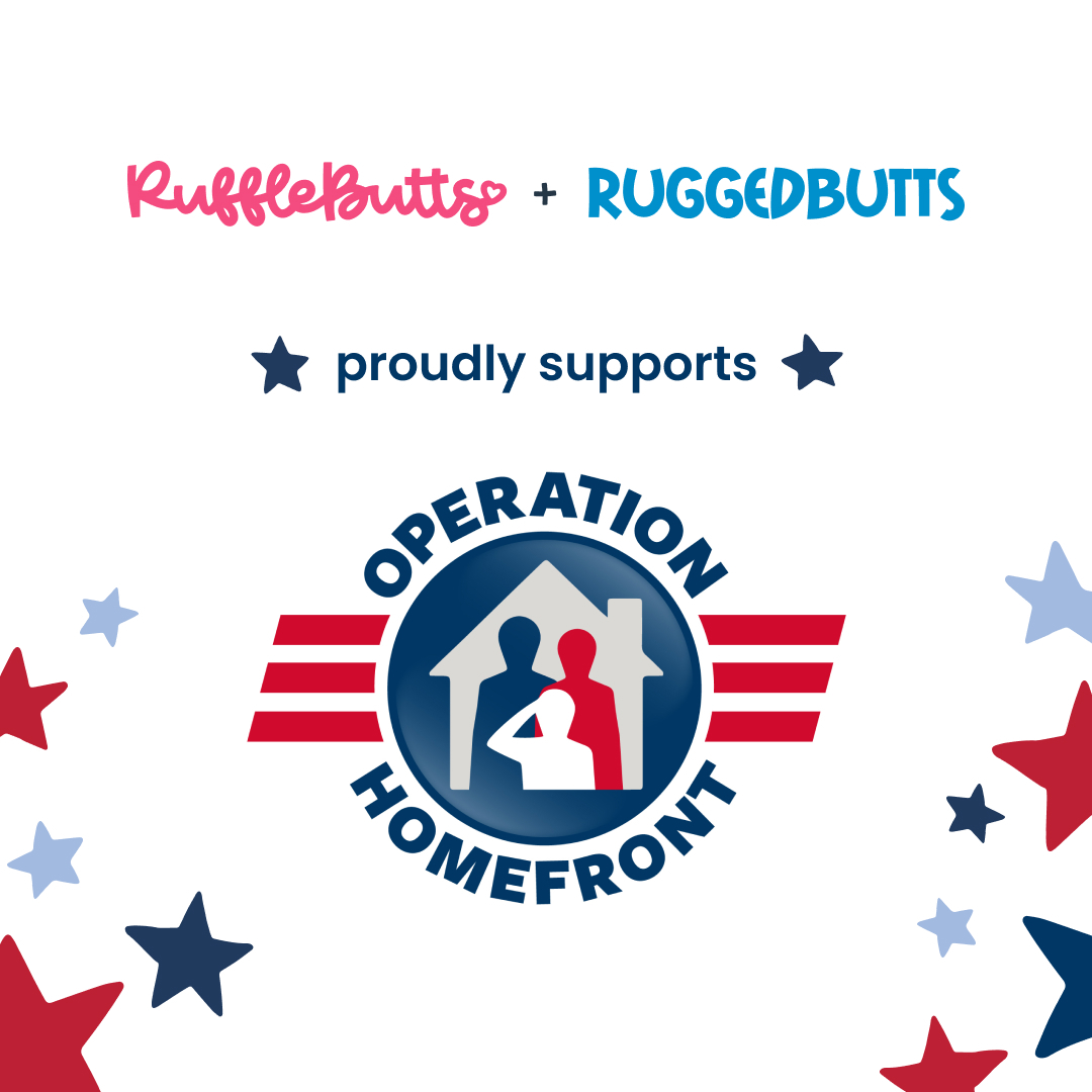 RuffleButts + RuggedButts Partner with Operation Homefront to Support Military Families