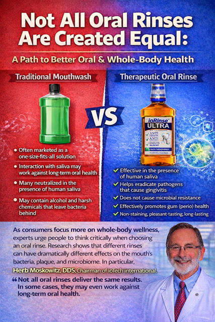 Revolutionary Oral Rinse: ioRinse Ultra's Proven Efficacy Against Gingivitis