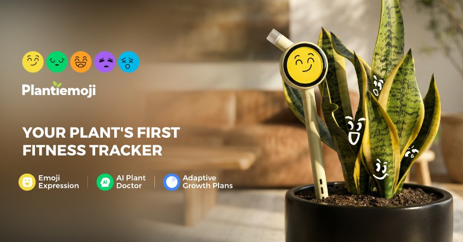 Plantalk Unveils Plantiemoji, the AI-Powered Emotional Plant Interface, Now Live on Kickstarter