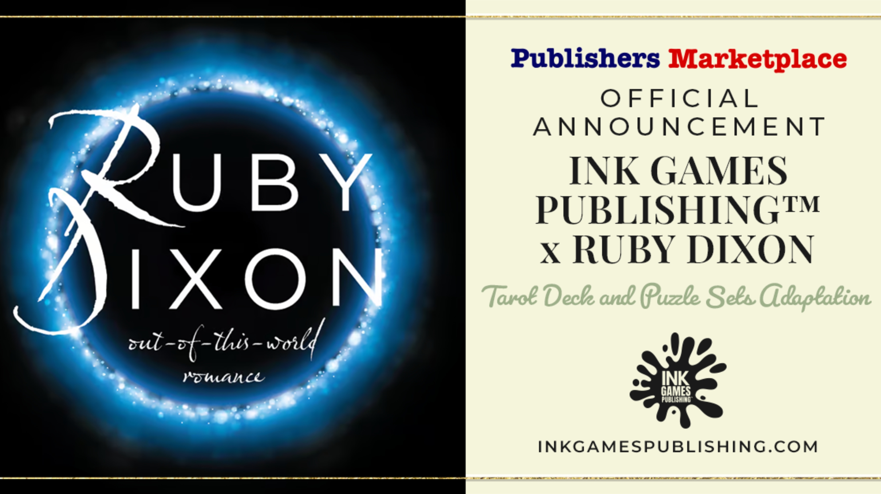 INK Games Publishing(TM) Expands Ruby Dixon's Ice Planet Barbarians into Tarot Decks and Premium Puzzle Sets