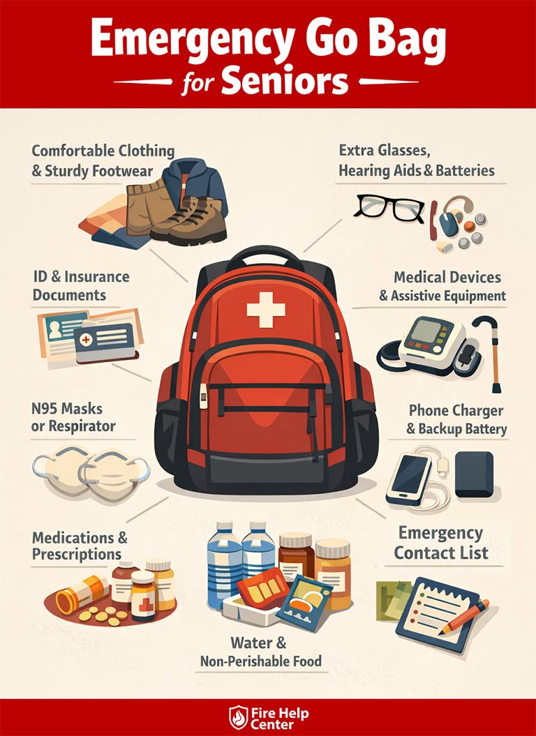 Fire Help Center Releases Wildfire Preparedness Guide Specifically for Seniors and Caregivers as Early 2026 Fire Activity Signals Dangerous Season Ahead