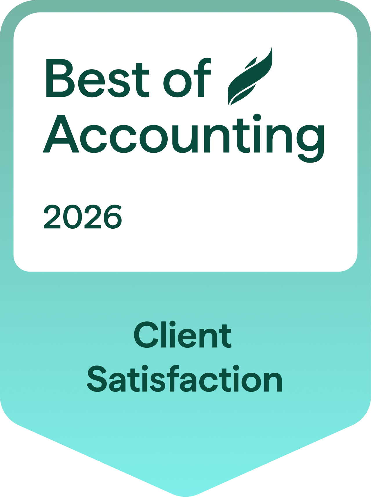 TaxConnex(R) Recognized for Exceptional Client Service with Fourth Consecutive Best of Accounting Award