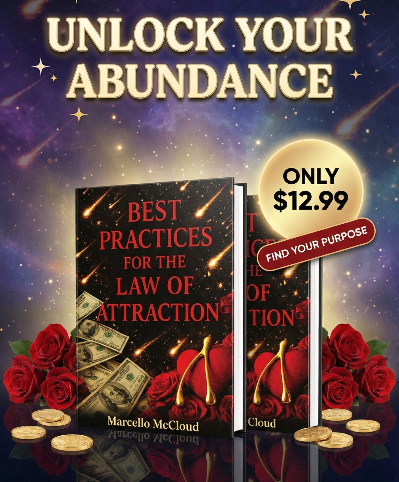 Manifest your Dream Life Now! Dive into the Secrets of Abundance & Purpose