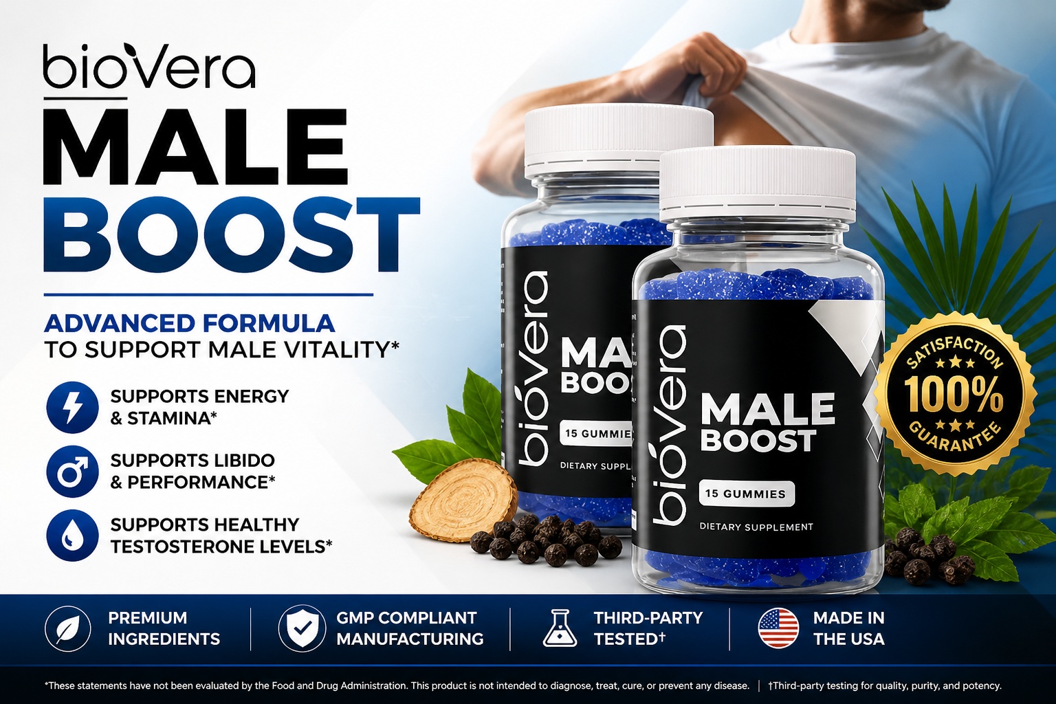 BioVera Male Boost Gummies Reviewed: Don't Buy Your Male Supplements Before Reading This BioVera Report First!