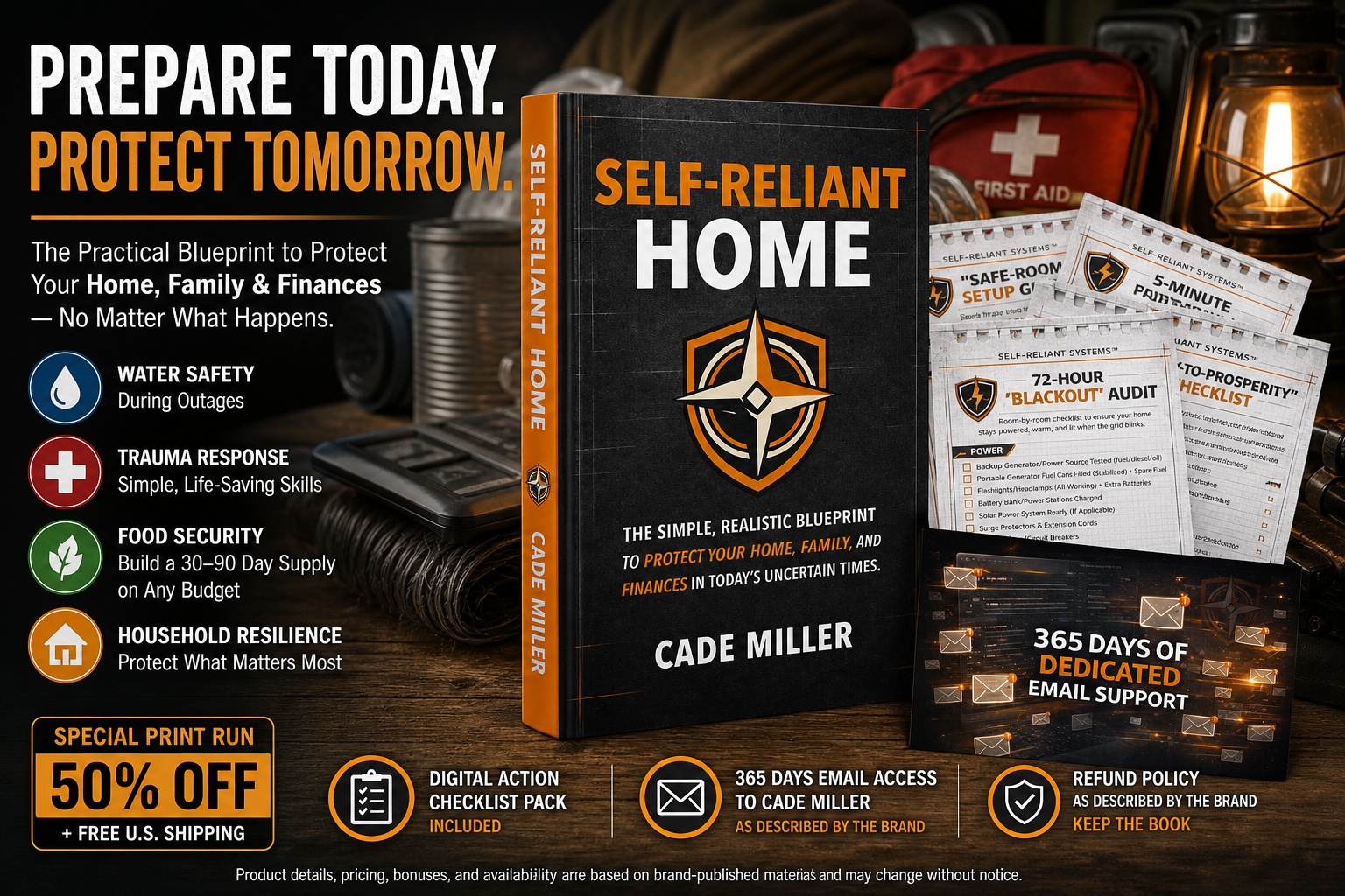 Self-Reliant Home Reviewed: Truth Behind Cade Miller's Preparedness Book To Know Before You Order!