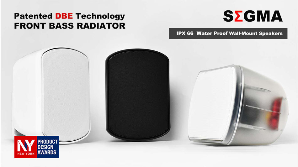 Anaccord's SIGMA IPX66 Wall Mount Speakers Win Silver at 2026 New York Product Design Awards