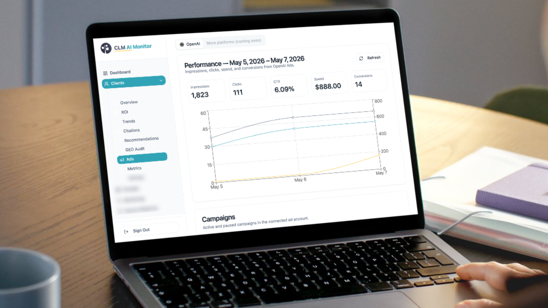 Custom Legal Marketing Adds ChatGPT Ads to Sequoia AI Marketing Platform