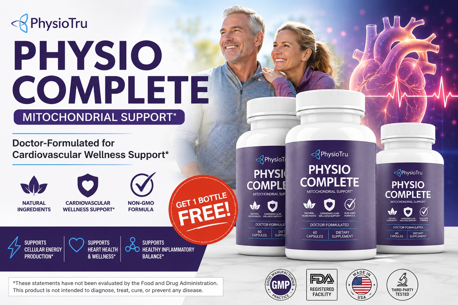 Physio Complete Reviewed: Truth Behind PhysioTru Physio Complete CoQ10 Supplement To Know Before Buying!