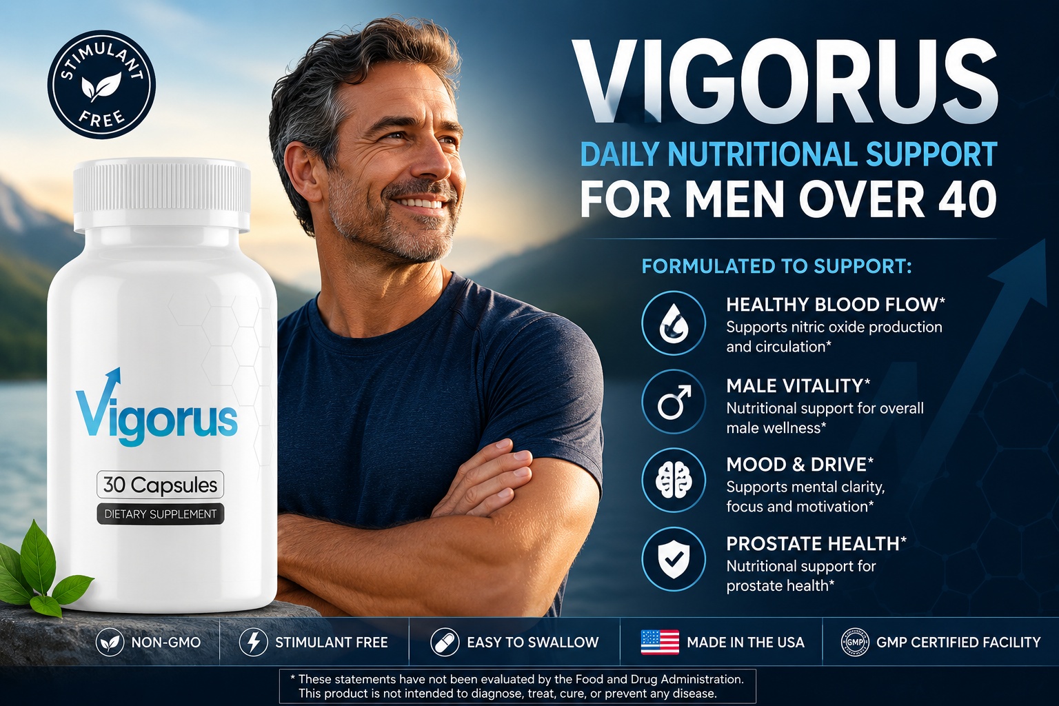 Vigorus Reviewed: Men Over 40 Don't Buy Male Vitality Supplements Before Reading This Prostate Supplement Report First!