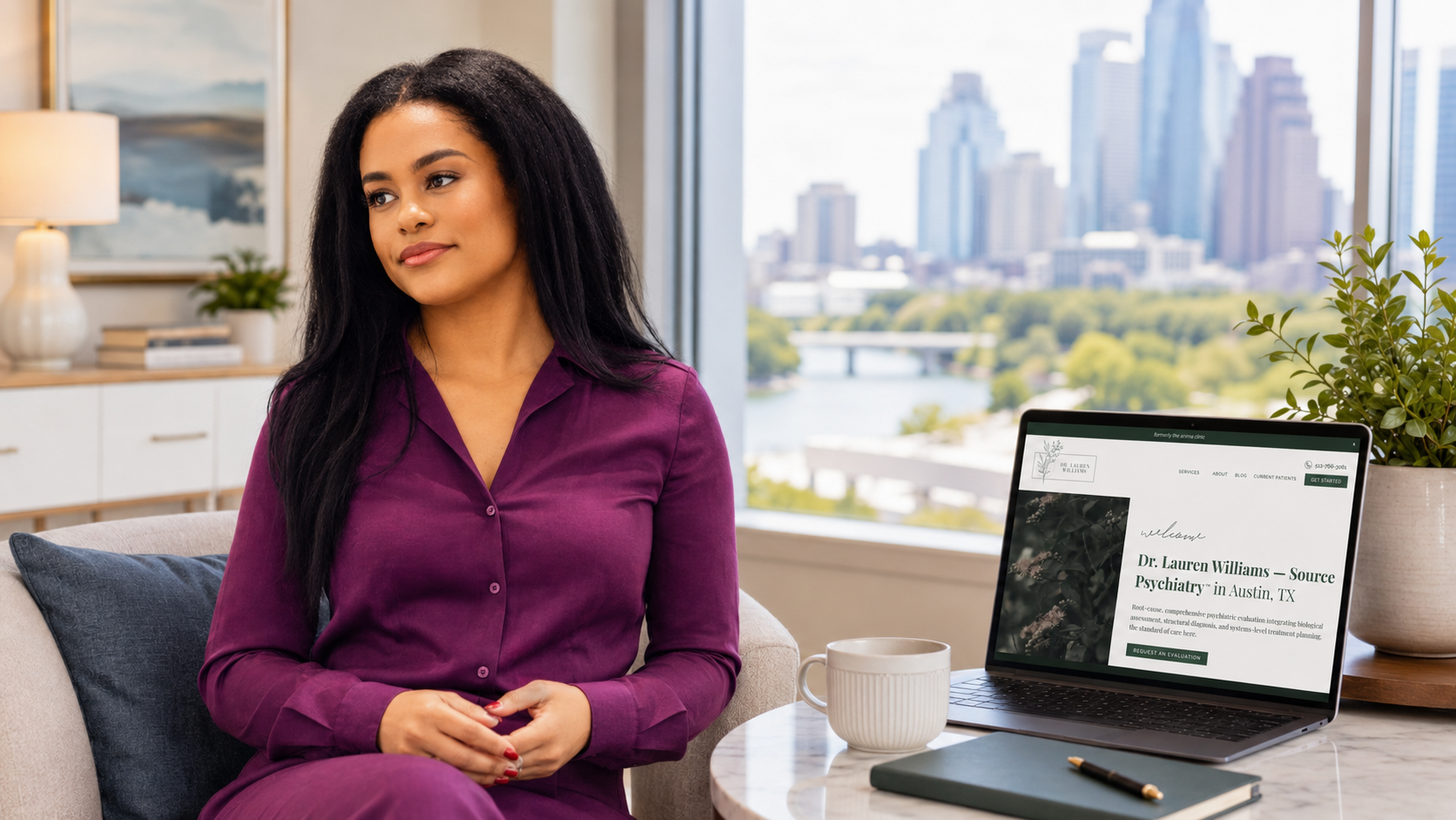 Dr. Lauren Williams Launches Rebranded Austin Psychiatry Website, Formerly The Anima Clinic