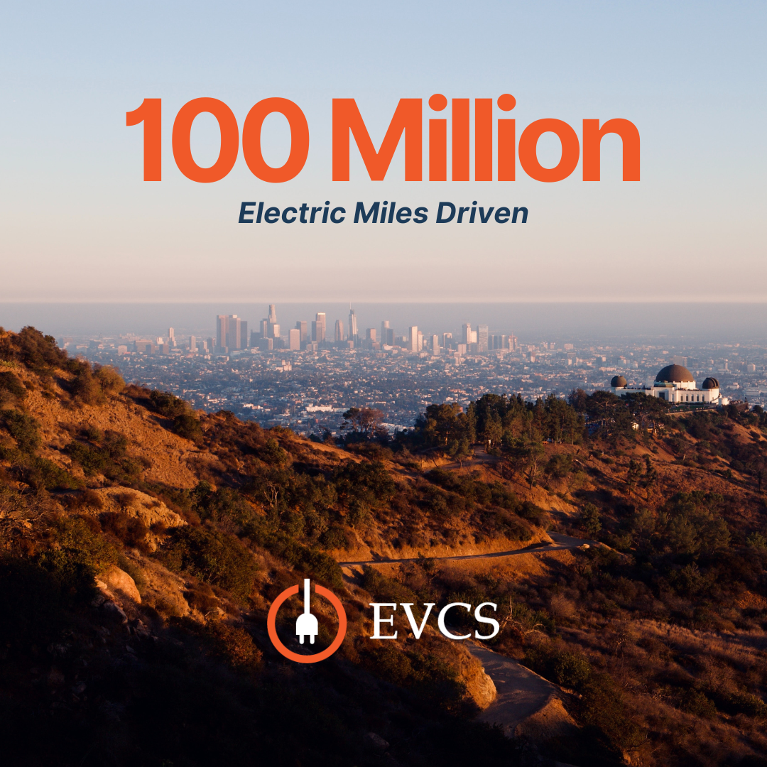 EVCS Surpasses 100 Million Electric Miles Powered by Its Charging Network