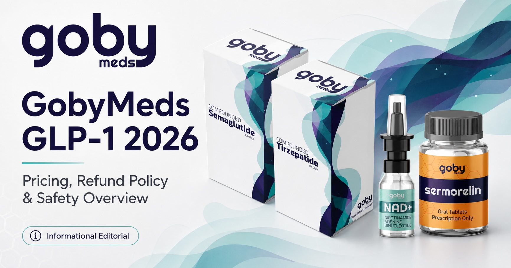 GobyMeds GLP-1 2026: Compounded Semaglutide From $99/Month, What to Verify Before You Start, and the Refund Terms Every Patient Should Read First