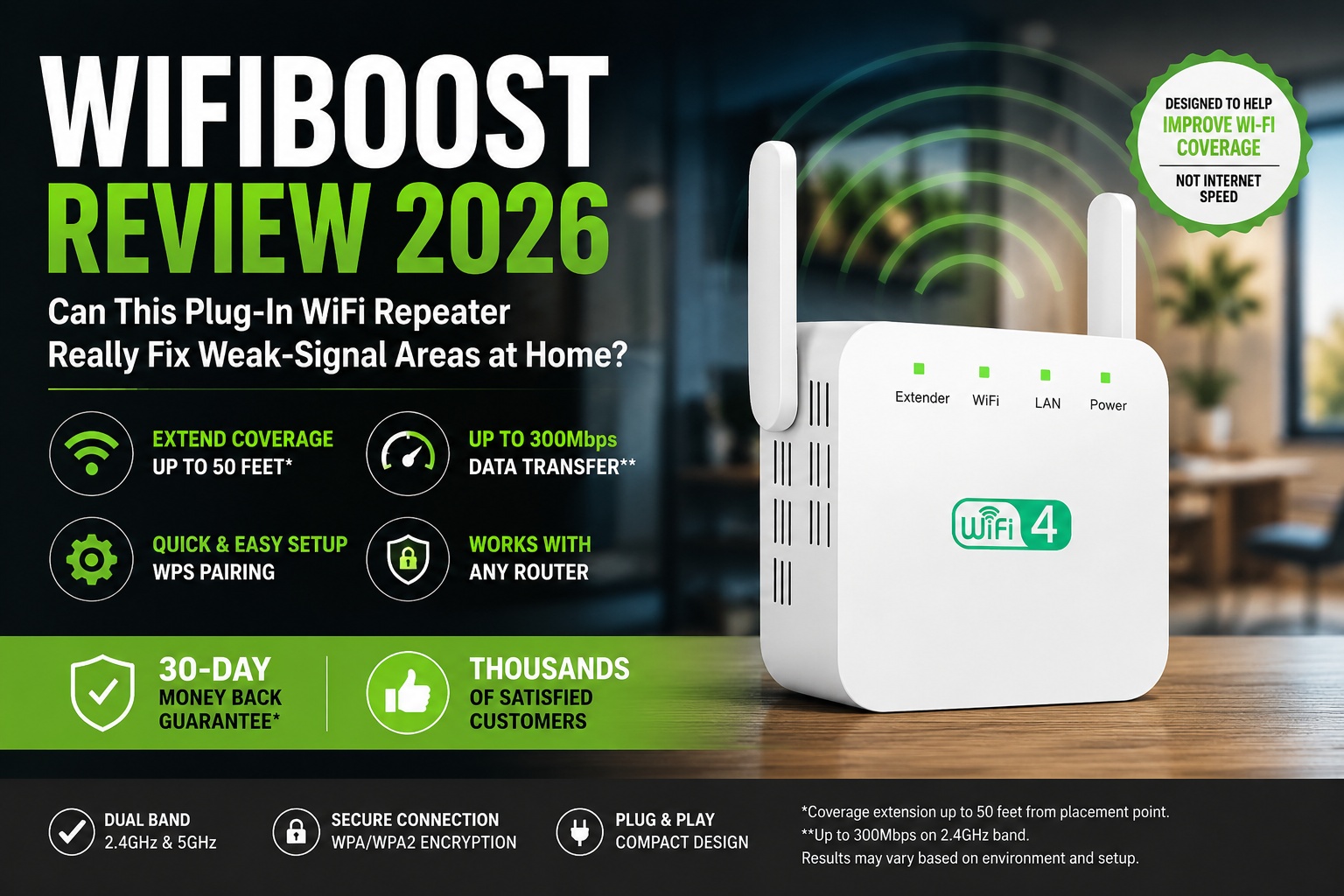 WifiBoost Reviewed: Don't Buy Your Wifi Boosting WiFi Extender Before Reading This WifiBoost Home Deadzone Fixing Report First!
