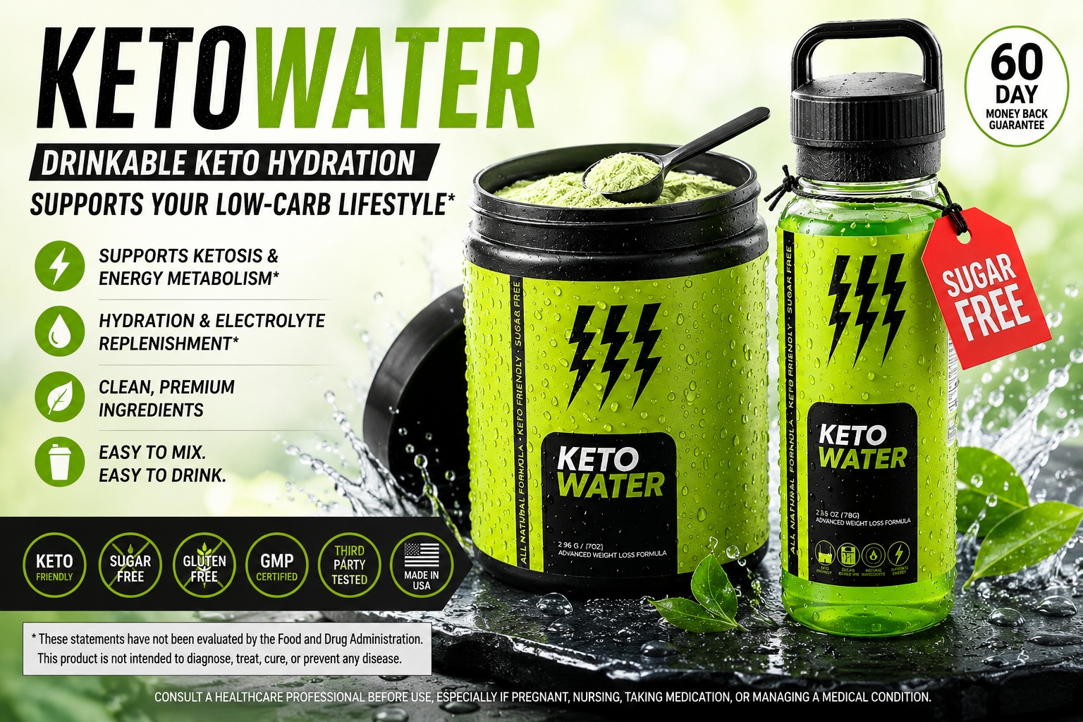 KetoWater Reviewed: Don't Buy Your 'Keto Water' Before Reading This Latest KetoWater Weight Loss Report First!
