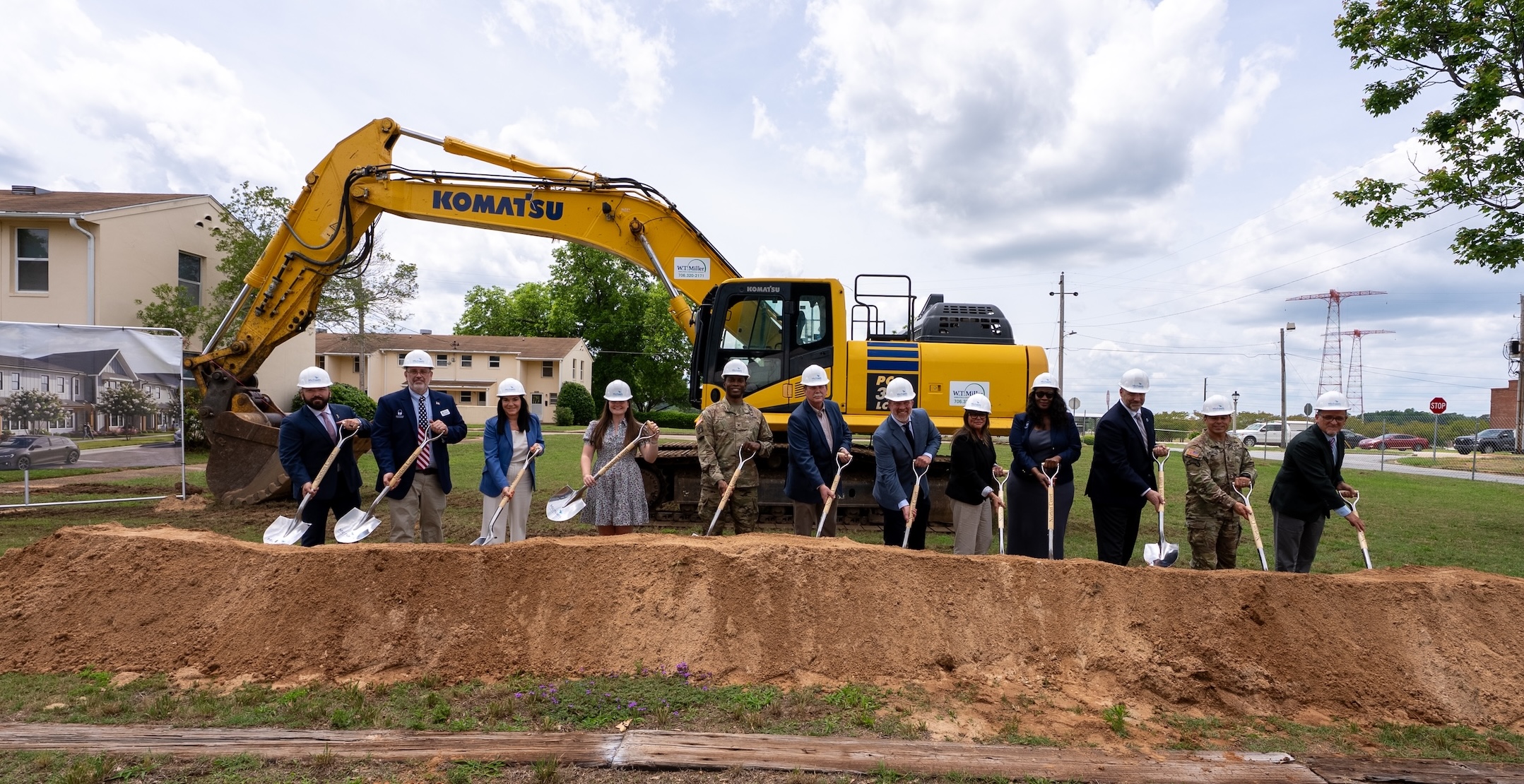 The Michaels Organization, Army Officials Celebrate Groundbreaking for Norton Court at Fort Benning, Georgia