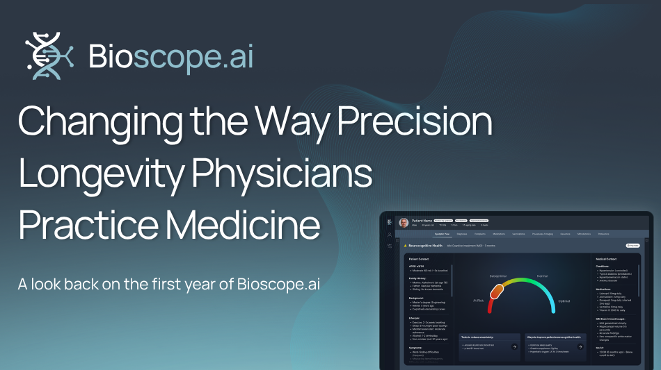 Changing the Way Precision Longevity Physicians Practice Medicine