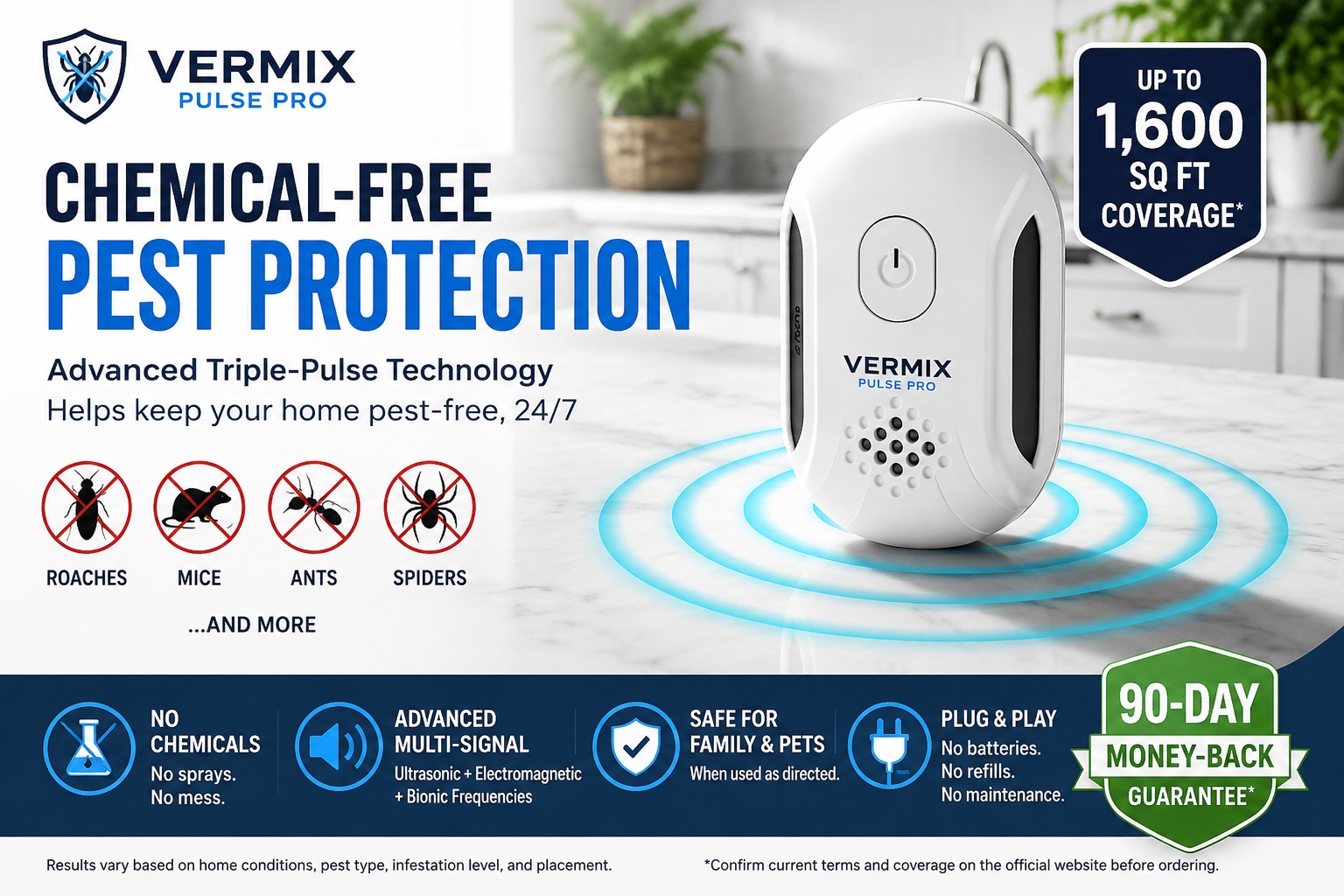 Vermix Pulse Pro Reviews 2026: Truth Behind This Viral Plug-In Pest Repeller To Know Before Spending $44.99