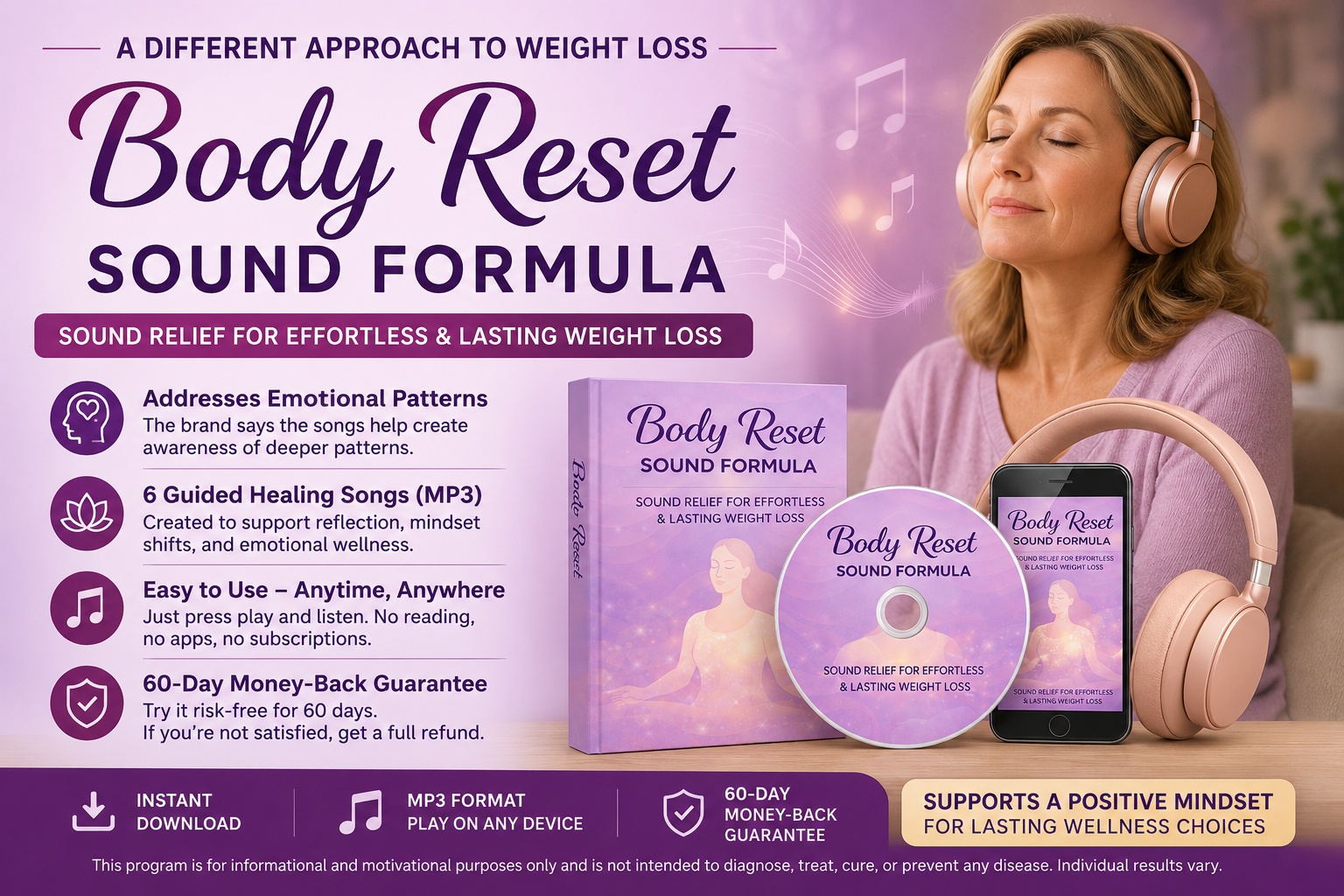 Body Reset Sound Formula Review: Don't Buy Your Favorite Weight Loss Supplements Before Reading This Joanne Hartwell Report First!