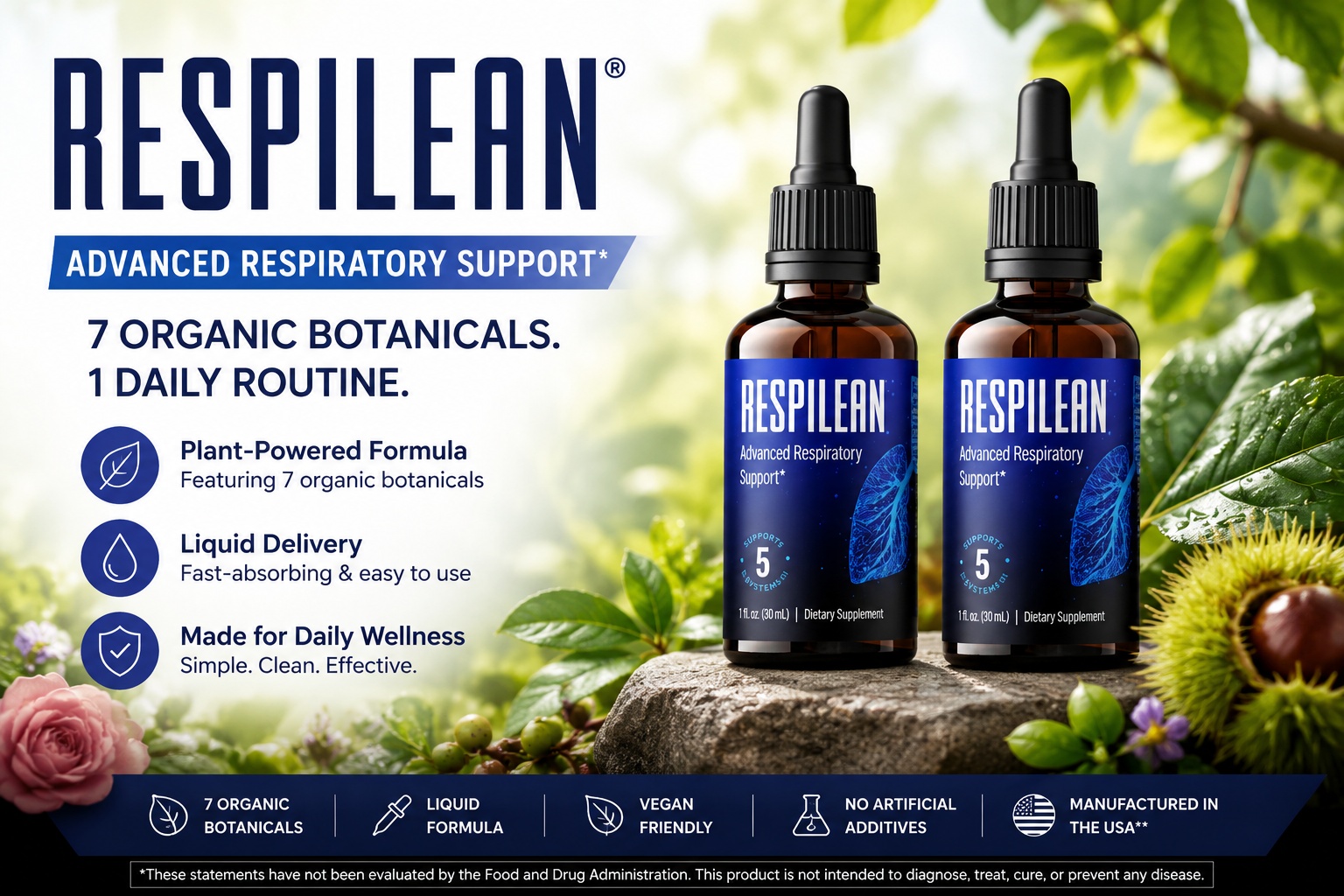 Respilean Reviewed: Don't Buy Your Natural Lung Support Supplements Before Reading This Respilean Drops Report First!