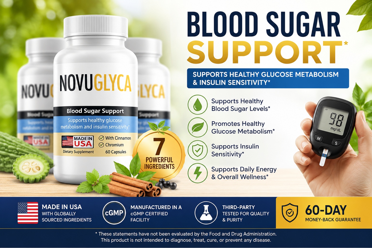 NovuGlyca Review: Don't Buy Your Blood Sugar Support Supplements Until You Read This NovuGlyca Supplement Report First