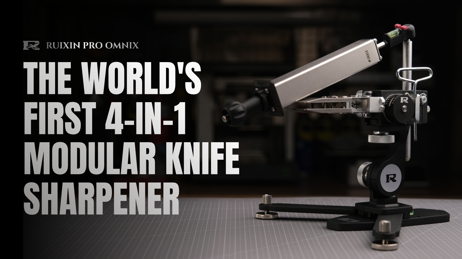 Ruixin Pro Announces the Launch of the Omnix Modular Sharpening System