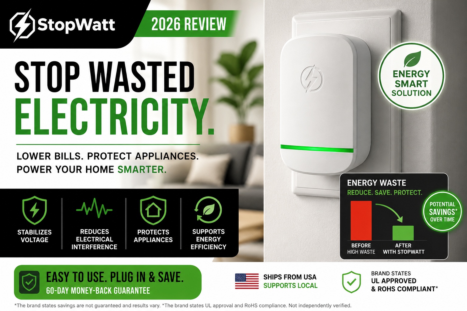 StopWatt Reviewed: Truth Behind Dirty Unstable Electricity Wasting Money Each Month (Stop Watt Energy Savers Report!)
