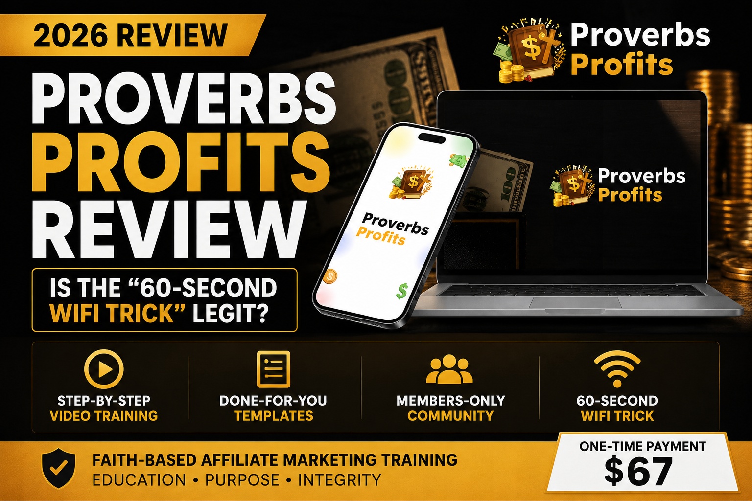Proverbs Profits Review 2026: Is the "60-Second WiFi Trick" Legit?