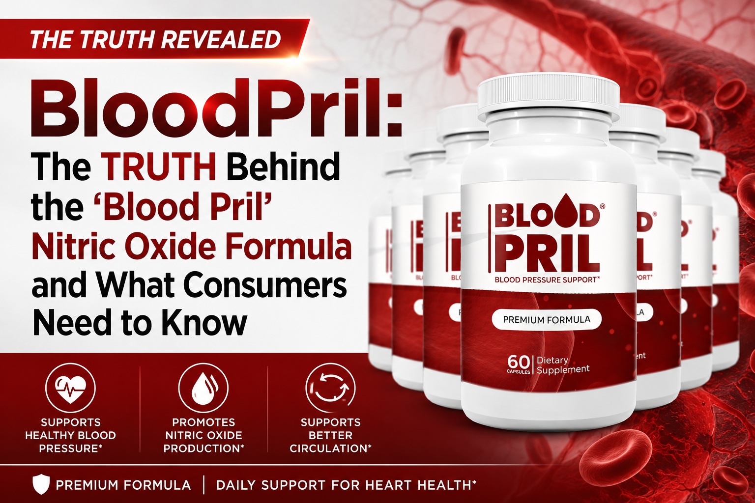 BloodPril: The TRUTH Behind This Blood Pril Nitric Oxide Supplement You Want To Know Before Buying!