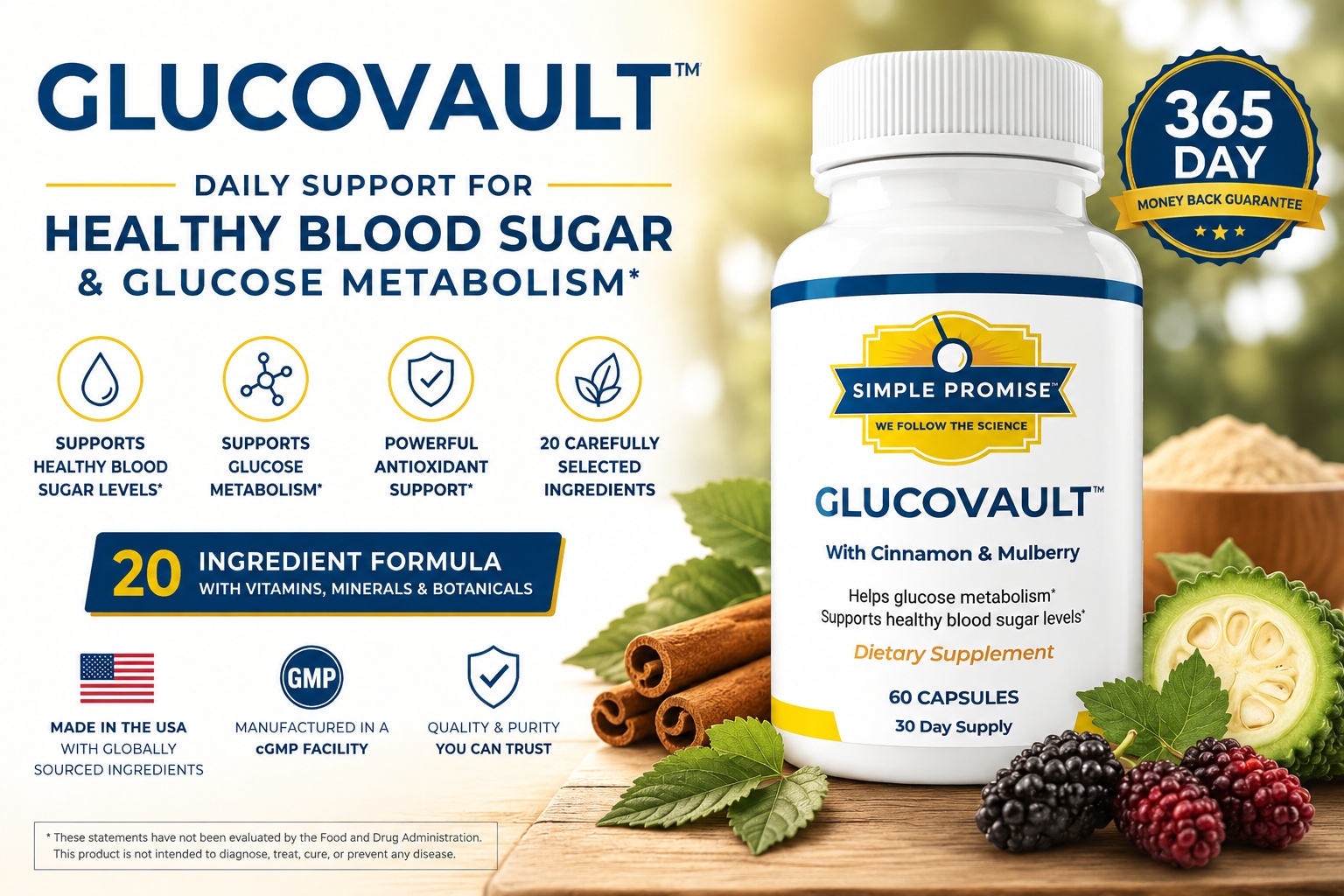 GlucoVault Reviewed: Truth Behind This Simple Promise Blood Sugar Supplement To Know Before Buying!
