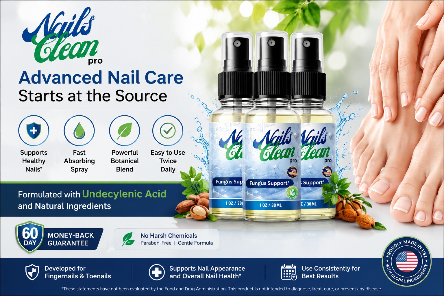 NailsCleanPro Reviewed: Don't Buy Your Next Nail Fungus Spray Before Reading This Nails Clear Pro Report First!