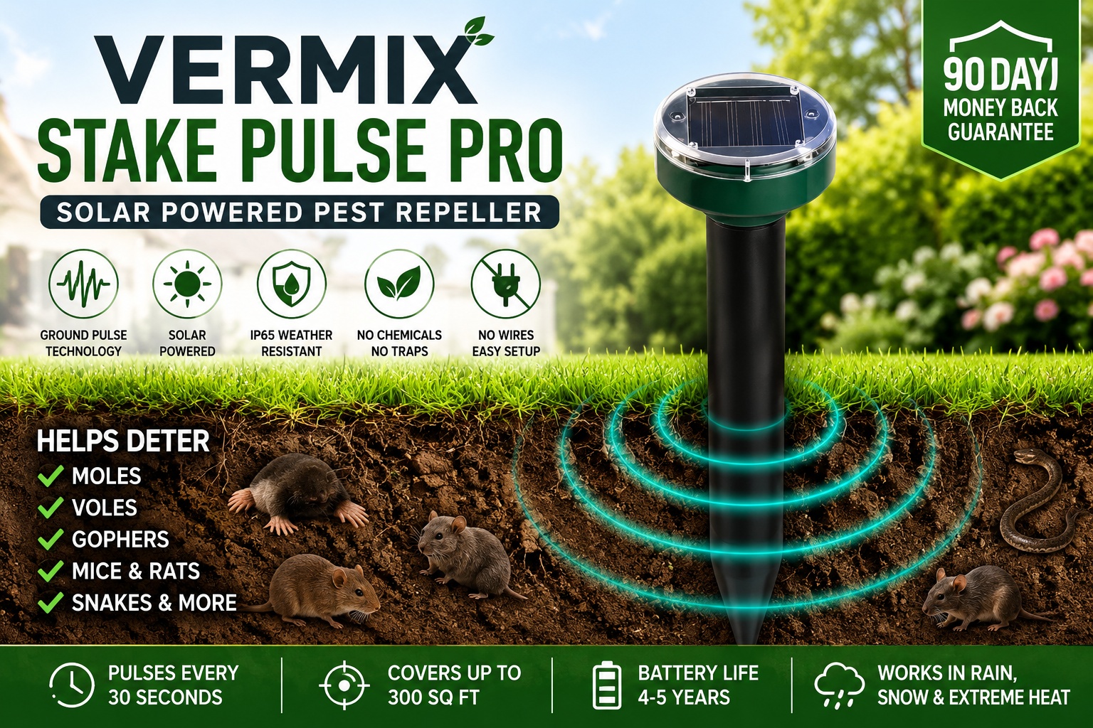 Vermix Stake Pulse Pro Review (URGENT REPORT 2026) Does It Truly Eliminate Every Pest Without Chemicals?