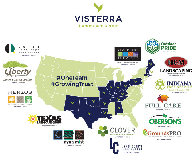 Visterra Landscape Group Continues Southeast Expansion With Strategic Investment in Huntsville-Based Clover Landscape Group