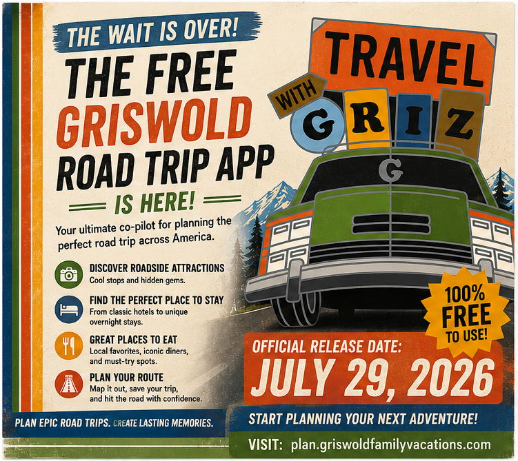 A Real-life Griswold Family Just Released a Free Road Trip App - and It Launches on the Anniversary of the Film That Made Their Last Name Famous