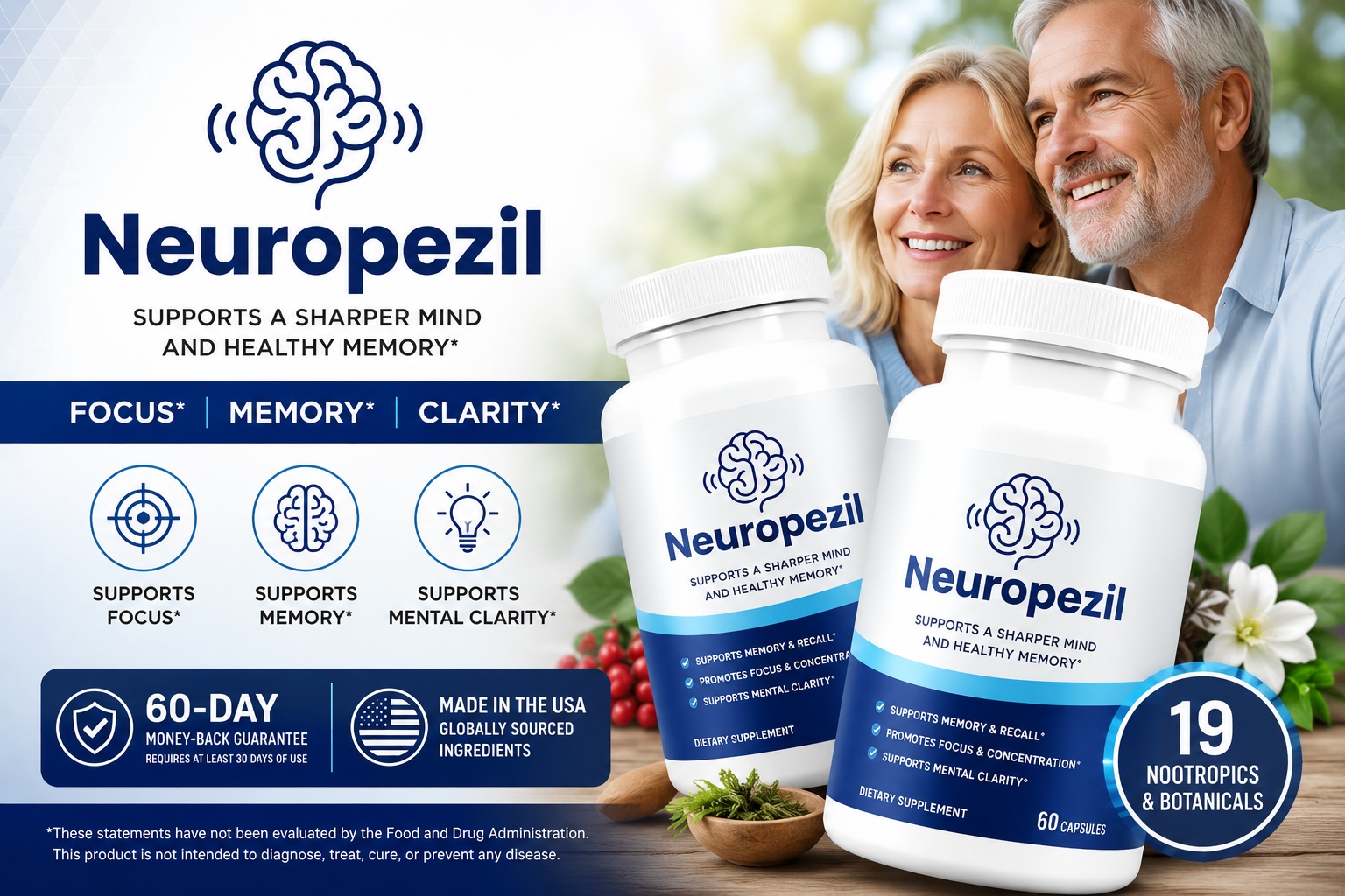 Neuropezil Reviewed: Don't Buy Another Nootropic Supplement Without Reading This Cognitive Neuropezil Report First!
