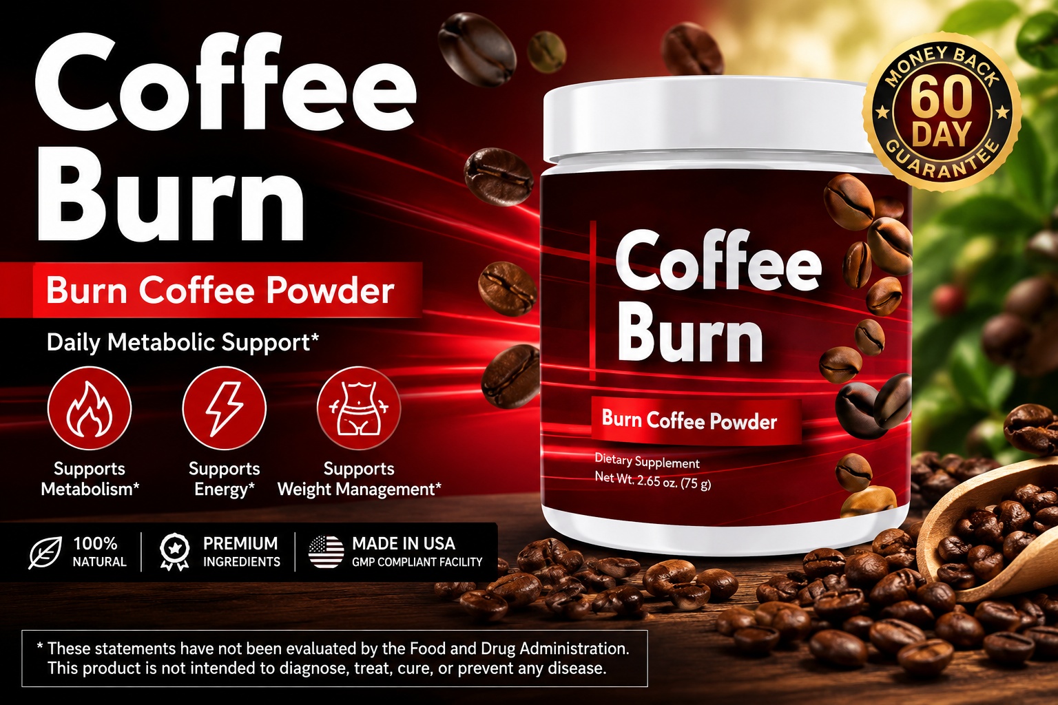 Coffee Burn Review: Don't Buy Coffee Burn Powder Supplement Before Reading This Latest Verified Ingredients Report First!