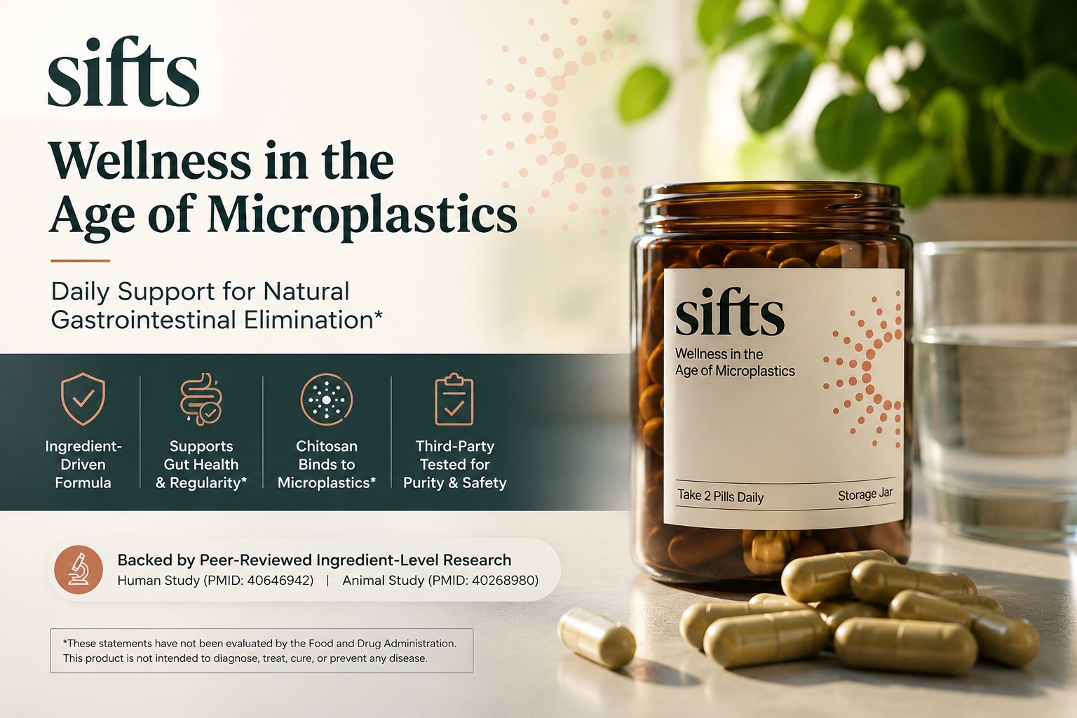 Sifts Microplastic Binding Supplement Review 2026: Chitosan & Microplastic Research