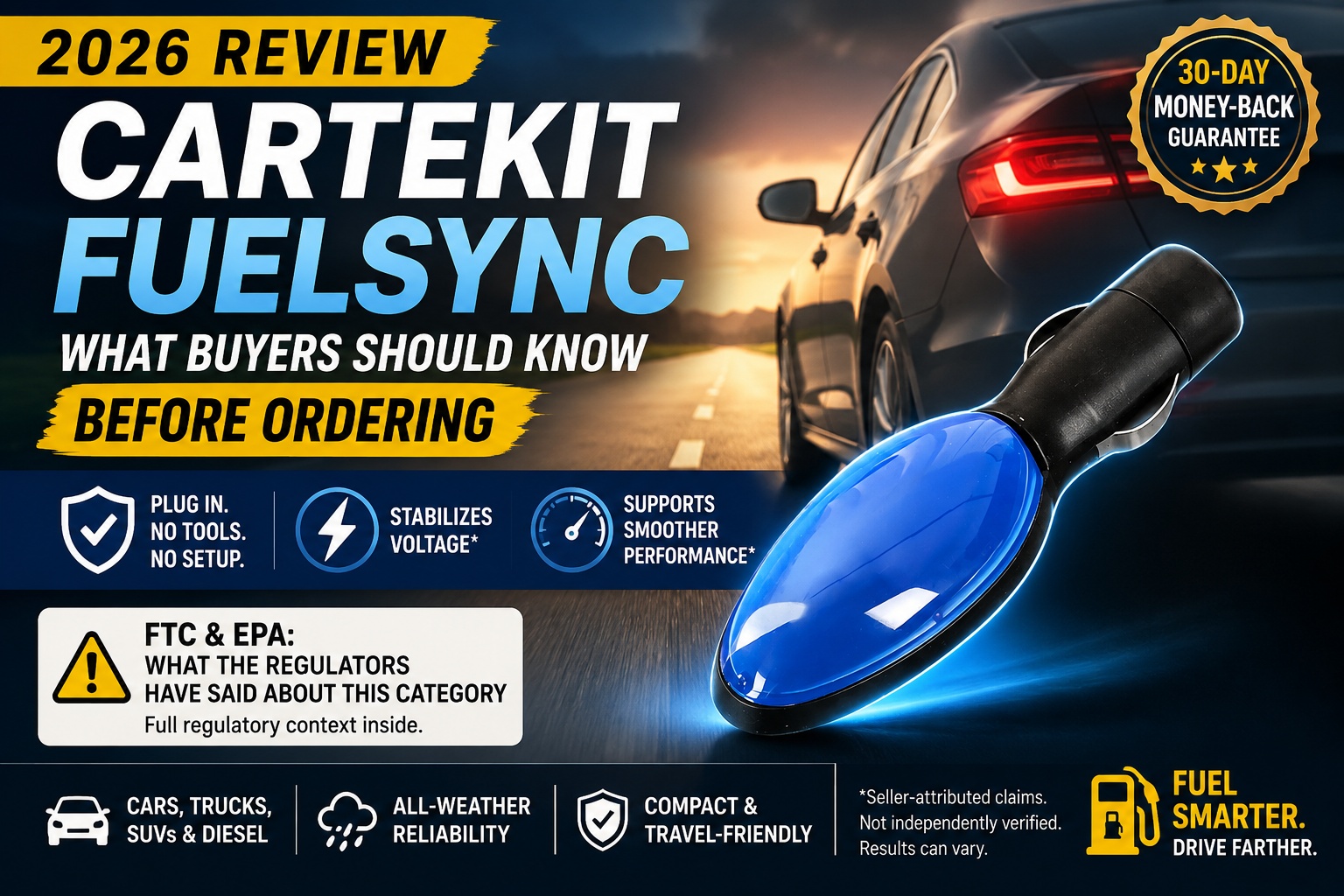 Cartekit FuelSync Reviewed: Don't Buy Your 'Best Gas Saving Devices' Before Reading This Latest Fuel Savers Report First!