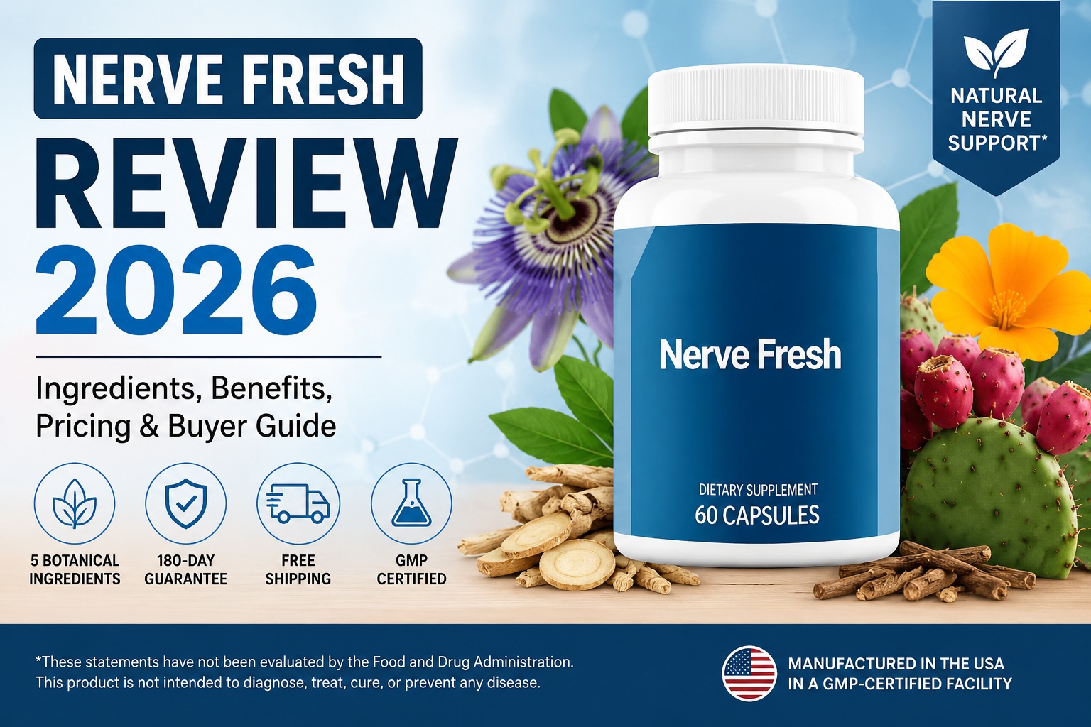 Nerve Fresh Reviews: Ingredient Label, Side Effects, Pricing, and Safety Considerations Explained